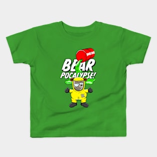 BEARPOCALYPSE! Biohazard Bear Kids T-Shirt